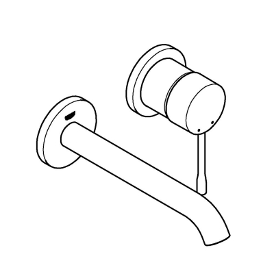 Grohe Essence İki Delikli Lavabo Bataryası M-Boyut - 29192DA1 - 4