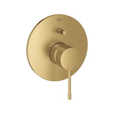 Grohe Essence New Ankastre Banyo/Duş Bataryası, Fırçalı Altın (Sıva Üstü Grubu) - 1