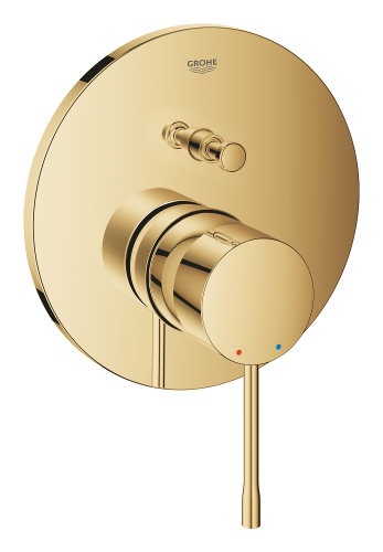 Grohe Essence New Ankastre banyo/duş bataryası Seti Altın - 3