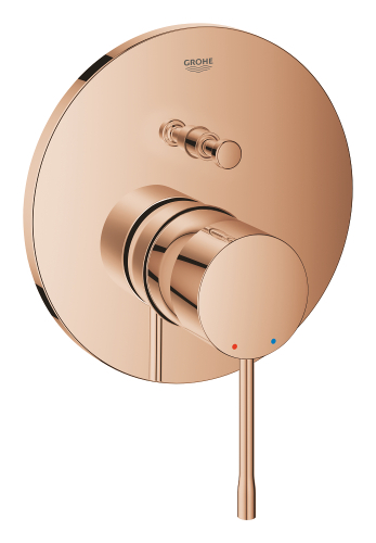 Grohe Essence New Ankastre banyo/duş bataryası Seti Parlak Bronz - 3