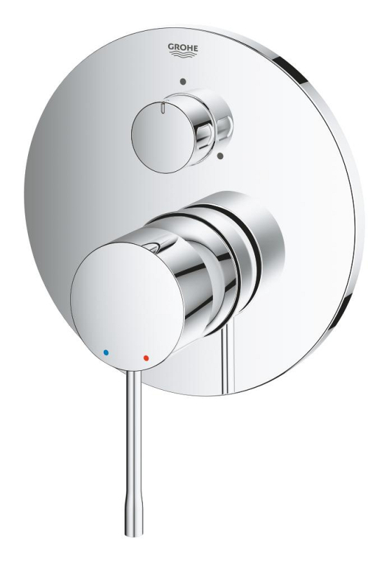 Grohe Essence Tek Kumandalı 3 Yönlü Banyo Bataryası - 24092001 - 3