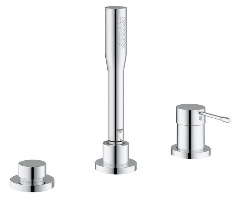 Grohe Essence Üç Delikli Tek Kumandalı Banyo Kombinasyonu - 19976001 - 1