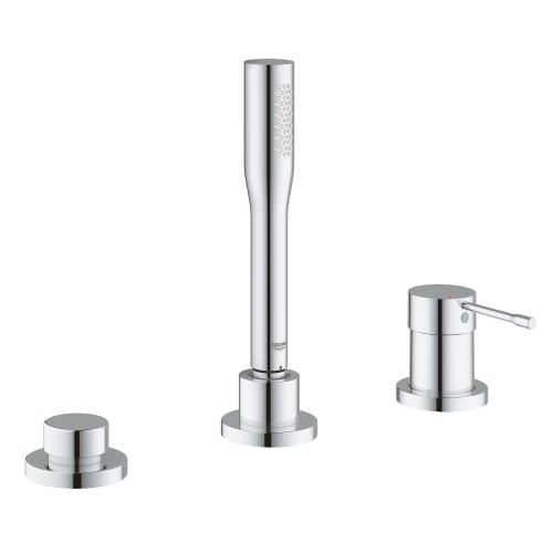 Grohe Essence Üç Delikli Tek Kumandalı Banyo Kombinasyonu - 19976001 - 2