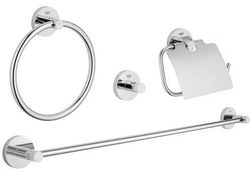 Grohe Essentials 4'Ü Bir Arada Banyo Aksesuar Seti - 40776001 - GROHE