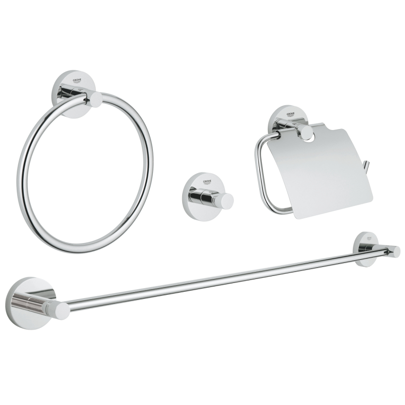Grohe Essentials 4'Ü Bir Arada Banyo Aksesuar Seti - 40776001 - 2