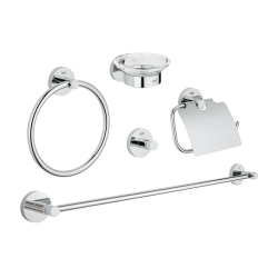 Grohe Essentials 5'İ Bir Arada Banyo Aksesuar Seti - 40344001 - GROHE