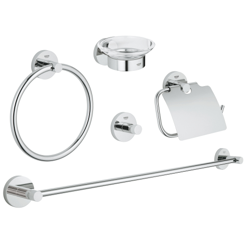Grohe Essentials 5'İ Bir Arada Banyo Aksesuar Seti - 40344001 - 2
