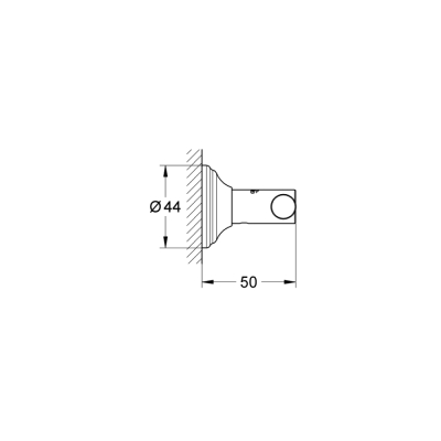 Grohe Essentials Authentic Havlu/Bornoz Askılığı - 40656En1 - 2