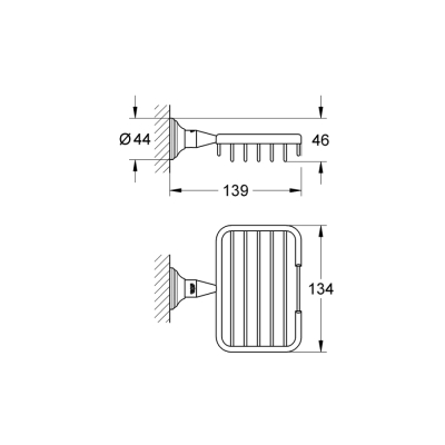 Grohe Essentials Authentic Metal Sepet, S Boyut - 40659001 - 2