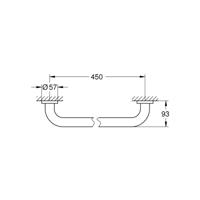 Grohe Essentials Banyo Tutamağı - 40793001 - 2