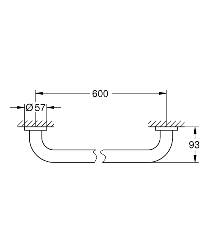 Grohe Essentials Banyo Tutamağı - 40794001 - 3