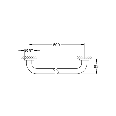 Grohe Essentials Banyo Tutamağı - 40794001 - 2