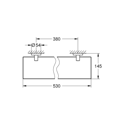 Grohe Essentials Cam Raf - 40799Dc1 - 2