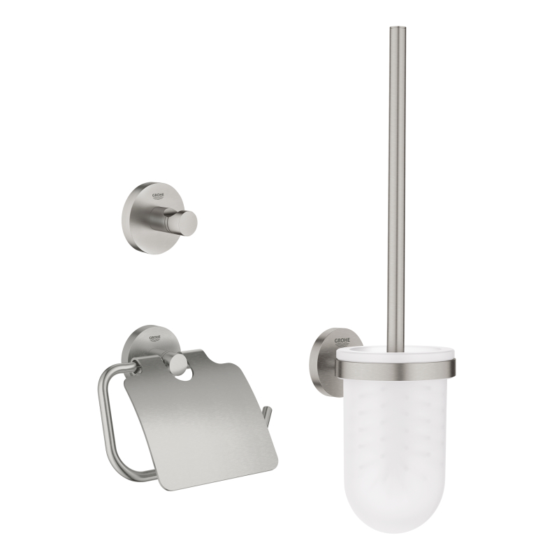 Grohe Essentials City 3'Ü 1 Arada Tuvalet Aksesuar Seti - 40407Dc1 - 2