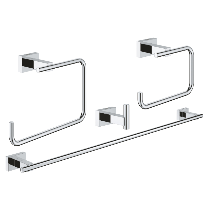 Grohe Essentials Cube 4'Ü Bir Arada Banyo Aksesuar Seti - 40778001 - 2