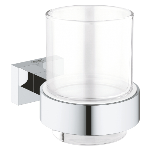 Grohe Essentials Cube Tutamaçlı Cam Fırçalık - 40755001 - 2