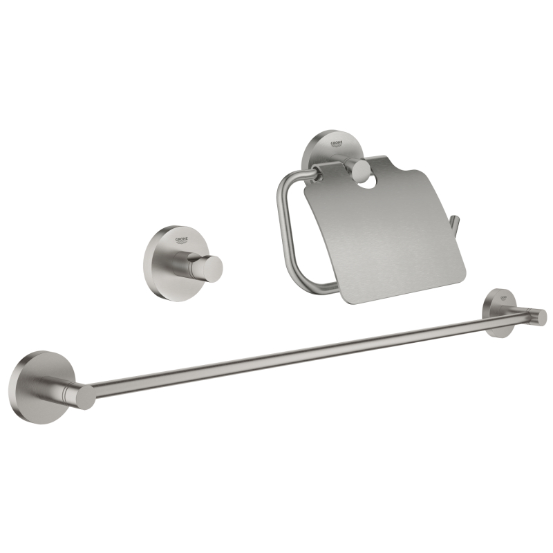 Grohe Essentials Guest 3'Ü 1 Arada Banyo Aksesuar Seti - 40775Dc1 - 2