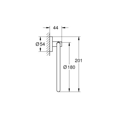 Grohe Essentials Halka Havluluk - 40365A01 - 2