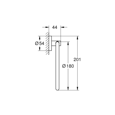 Grohe Essentials Halka Havluluk - 40365A01 - 2