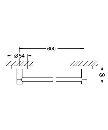 Grohe Essentials Havluluk - 40366001 - 3