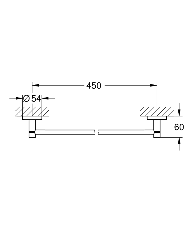 Grohe Essentials Havluluk - 40688001 - 3