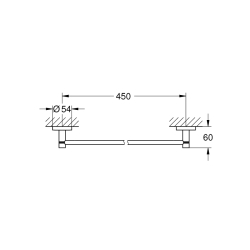 Grohe Essentials Havluluk - 40688Al1 - 2