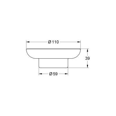 Grohe Essentials Sabunluk - 40368001 - 2