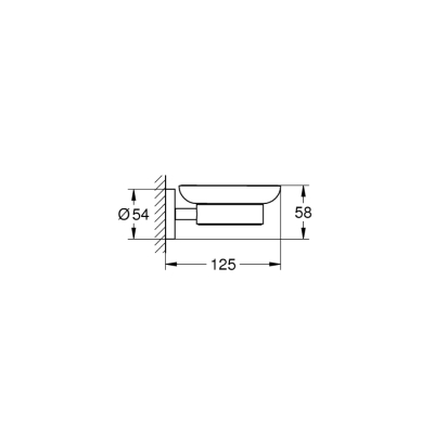 Grohe Essentials Sabunluk - 40444001 - 2