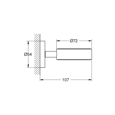 Grohe Essentials Sabunluk Tutacağı - 40369001 - 2