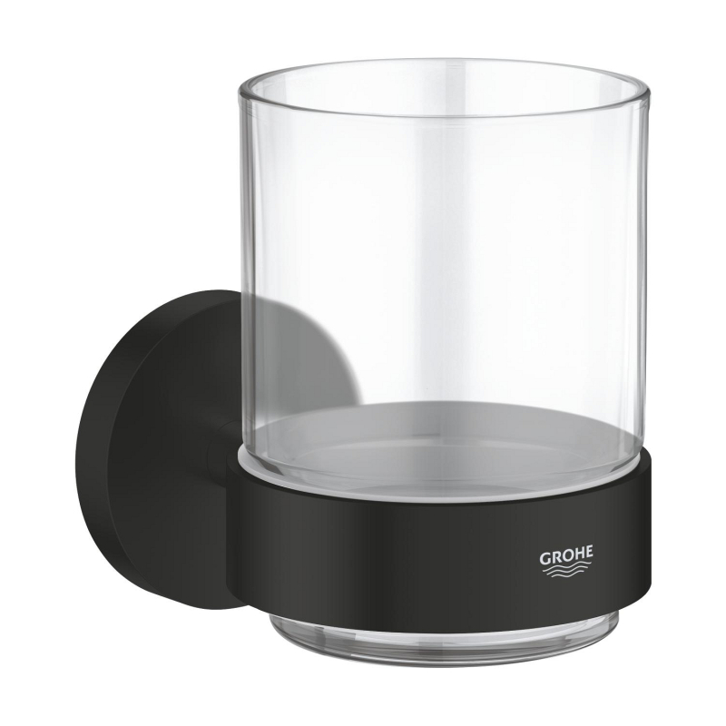 Grohe Essentials Tutamaçlı Cam Fırçalık (1022562430) - 2