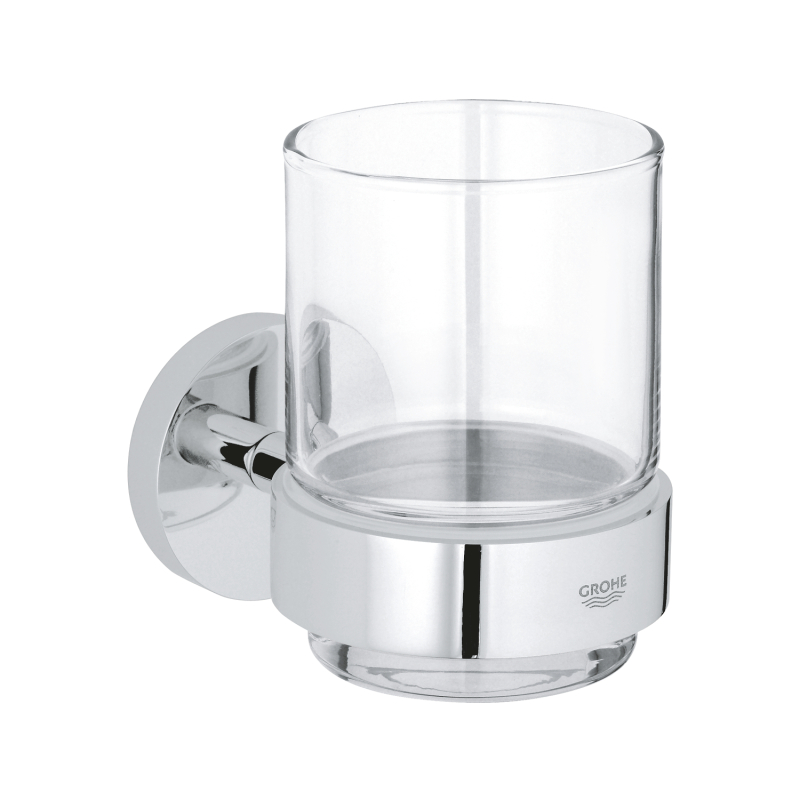 Grohe Essentials Tutamaçlı Cam Fırçalık - 40447001 - 2