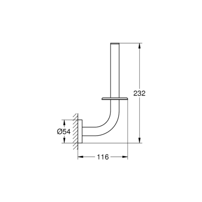 Grohe Essentials Yedek Tuvalet Kağıtlığı - 40385001 - 2