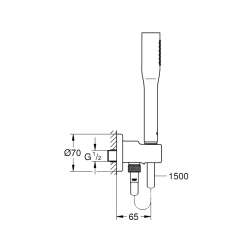 Grohe Euphoria Cosmopolitan Stick Duş Seti - 26404000 - 2