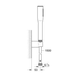 Grohe Euphoria Cosmopolitan Stick Duş Seti - 27369000 - 2