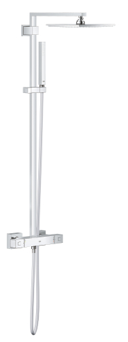 Grohe Euphoria Cube System 230 Duvara Monte Termostatik Bataryalı Duş Sistemi - 26087000 - GROHE