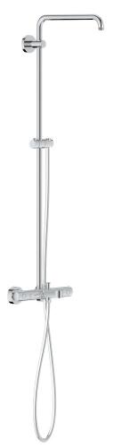 Grohe Euphoria Duş Sistemi Duvara Monte Termostatik Banyo Bataryalı Duş Sistemi - 26243000 - GROHE