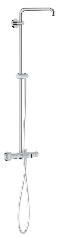Grohe Euphoria Duş Sistemi Duvara Monte Termostatik Banyo Bataryalı Duş Sistemi - 26243000 - 1
