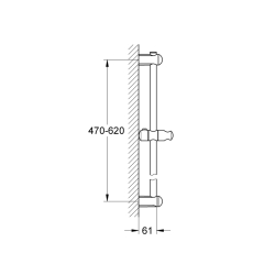 Grohe Euphoria Duş Sürgüsü, 600 Mm - 27499000 - 2