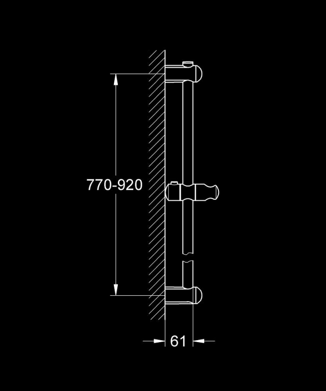Grohe Euphoria Duş Sürgüsü, 900 Mm - 27500000 - 3