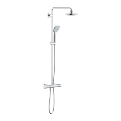 Grohe Euphoria Sistem 180 Duvara Monte Termostatik Bataryalı Duş Sistemi - 27296001 - GROHE