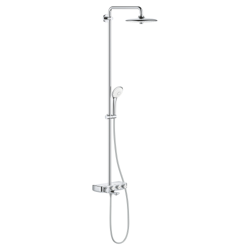 Grohe Euphoria Smartcontrol 260 Mono Duş Sistemi Duvara Monte Termostatik Banyo Bataryalı Duş Sistemi - 26510000 - 2