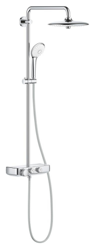 Grohe Euphoria Smartcontrol 260 Mono Duş Sistemi Duvara Monte Termostatik Bataryalı Duş Sistemi - 26509000 - GROHE