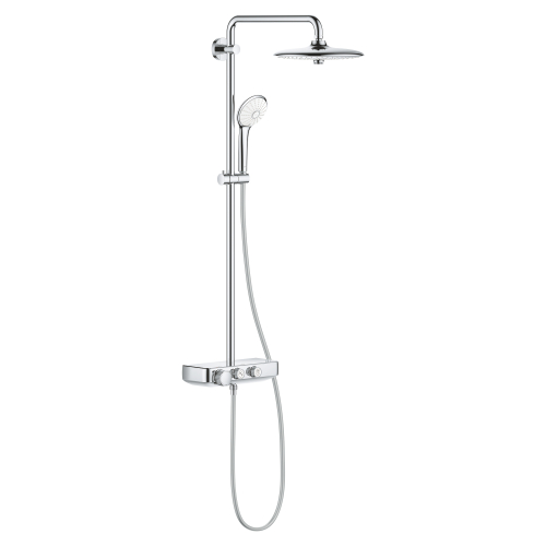 Grohe Euphoria Smartcontrol 260 Mono Duş Sistemi Duvara Monte Termostatik Bataryalı Duş Sistemi - 26509000 - 2