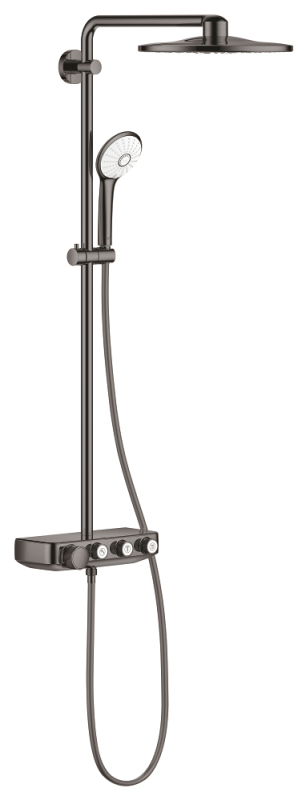 Grohe Euphoria Smartcontrol 310 Duo Duş Sistemi Duvara Monte Termostatik Bataryalı Duş Sistemi - 26507A00 - 1