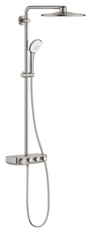 Grohe Euphoria Smartcontrol 310 Duo Duş Sistemi Duvara Monte Termostatik Bataryalı Duş Sistemi - 26507Dc0 - 1