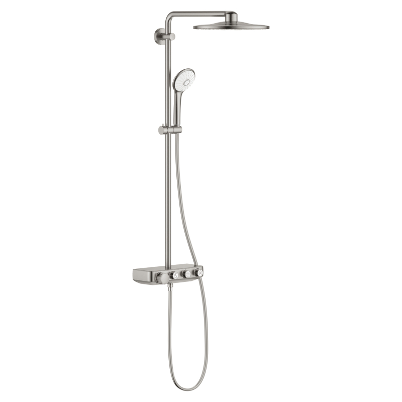 Grohe Euphoria Smartcontrol 310 Duo Duş Sistemi Duvara Monte Termostatik Bataryalı Duş Sistemi - 26507Dc0 - 2