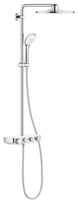 Grohe Euphoria Smartcontrol 310 Duo Duş Sistemi Duvara Monte Termostatik Bataryalı Duş Sistemi - 26507Ls0 - 1
