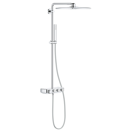 Grohe Euphoria Smartcontrol System 310 Cube Duo Duvara Monte Termostatik Bataryalı Duş Sistemi - 26508000 - 2