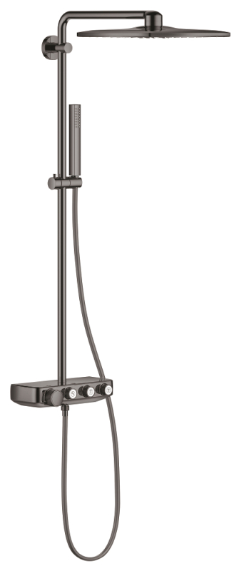 Grohe Euphoria Smartcontrol System 310 Cube Duo Duvara Monte Termostatik Bataryalı Duş Sistemi - 26508A00 - 1