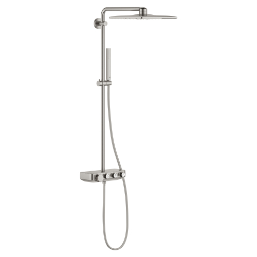 Grohe Euphoria Smartcontrol System 310 Cube Duo Duvara Monte Termostatik Bataryalı Duş Sistemi - 26508Dc0 - 2